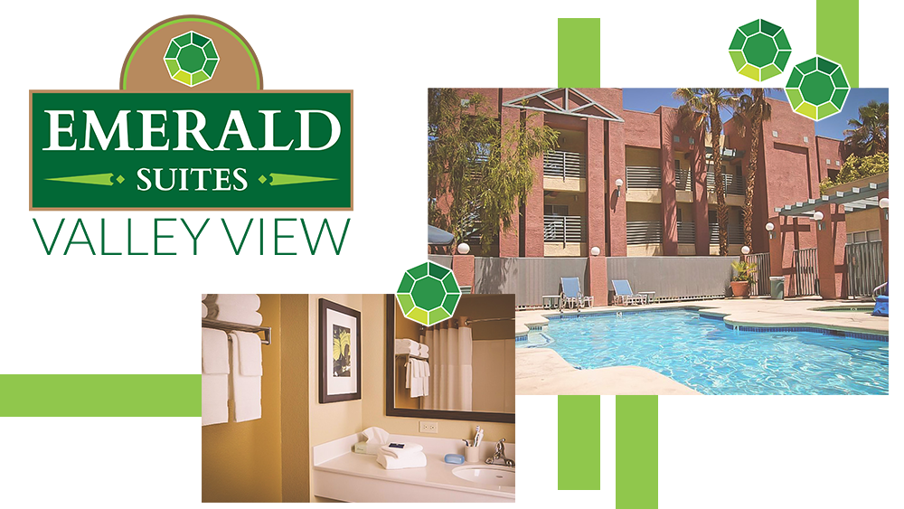 Emerald Suites Valley View | Extended Stay Rentals in Las Vegas, NV
